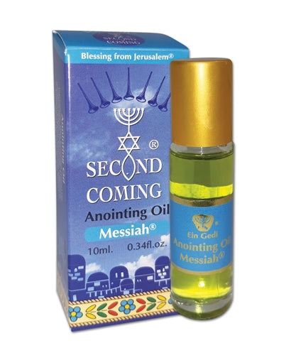 Ein Gedi Second Coming Anointing Oil 10ml Roll-On Bottle - 8 Scents