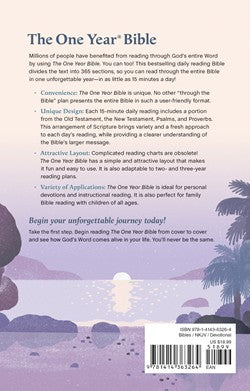 The One Year Bible NKJV, Softcover