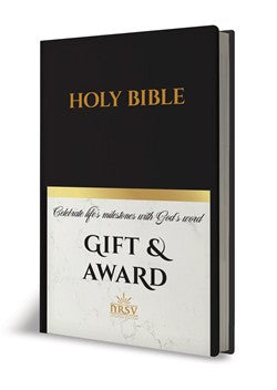NRSV Updated Edition Gift & Award Bible, Imitation leather, black