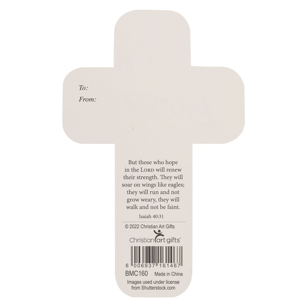 Blessed Purple Floral Cross Bookmark - Ephesians 1:3