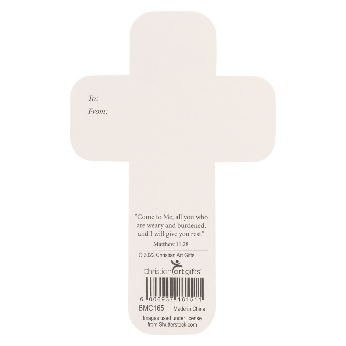 My Grace is Sufficient Peach Floral Cross Bookmark - 2 Corinthians 12:9