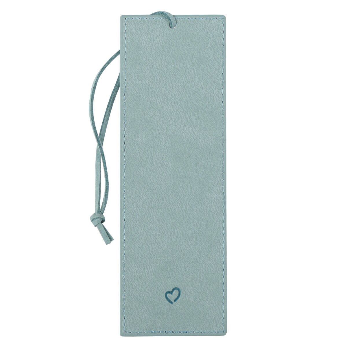 Find Joy in the Journey Blue Faux Leather Bookmark
