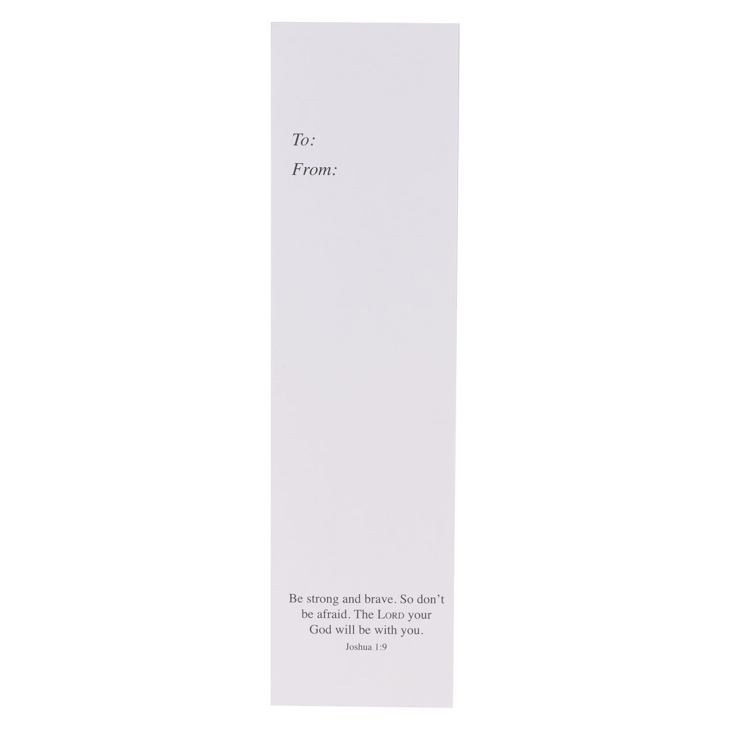 Be Strong and Brave Lion Sunday School/Teacher Bookmark Set - Joshua 1:9