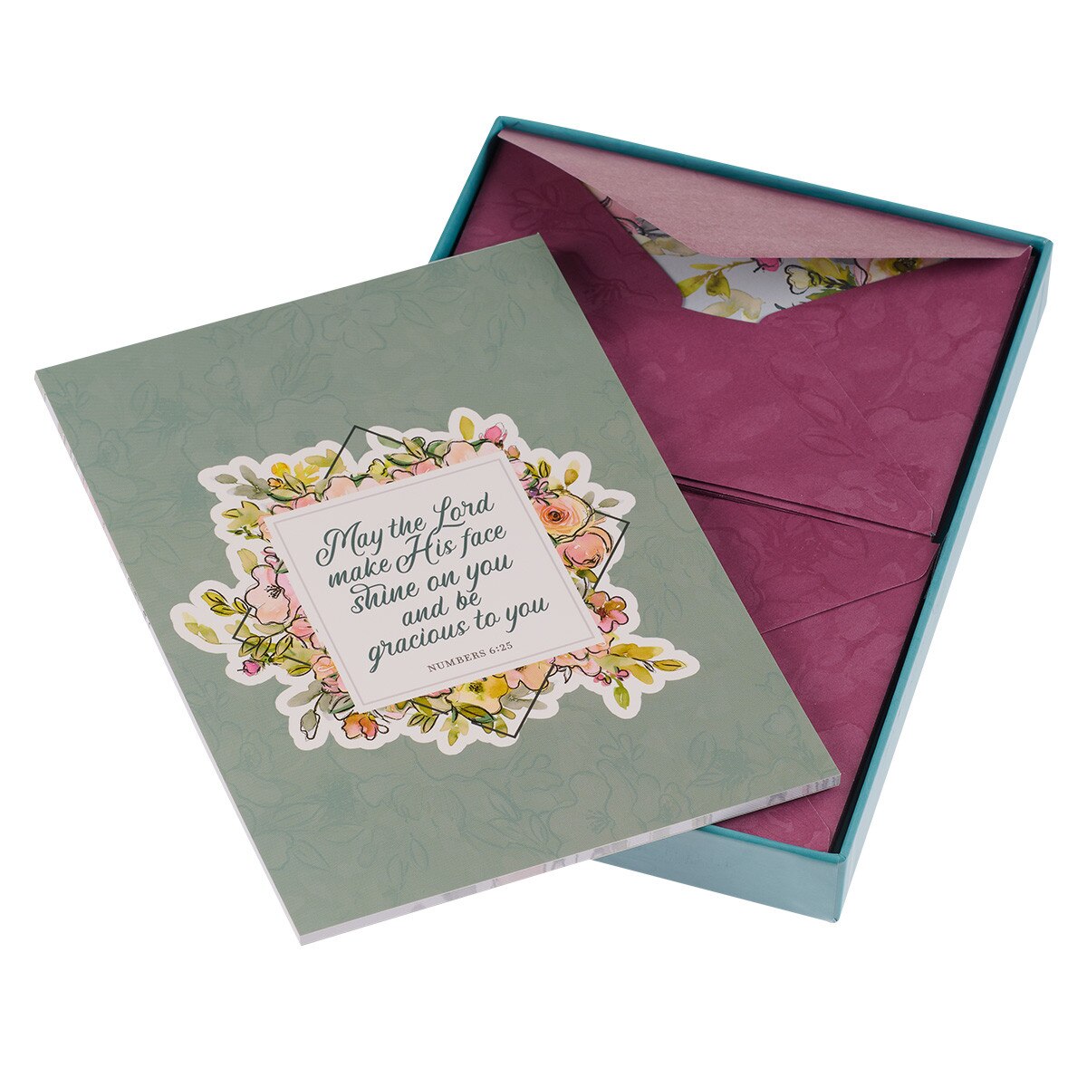 May His Face Shine Upon You Writing Paper and Envelope Set