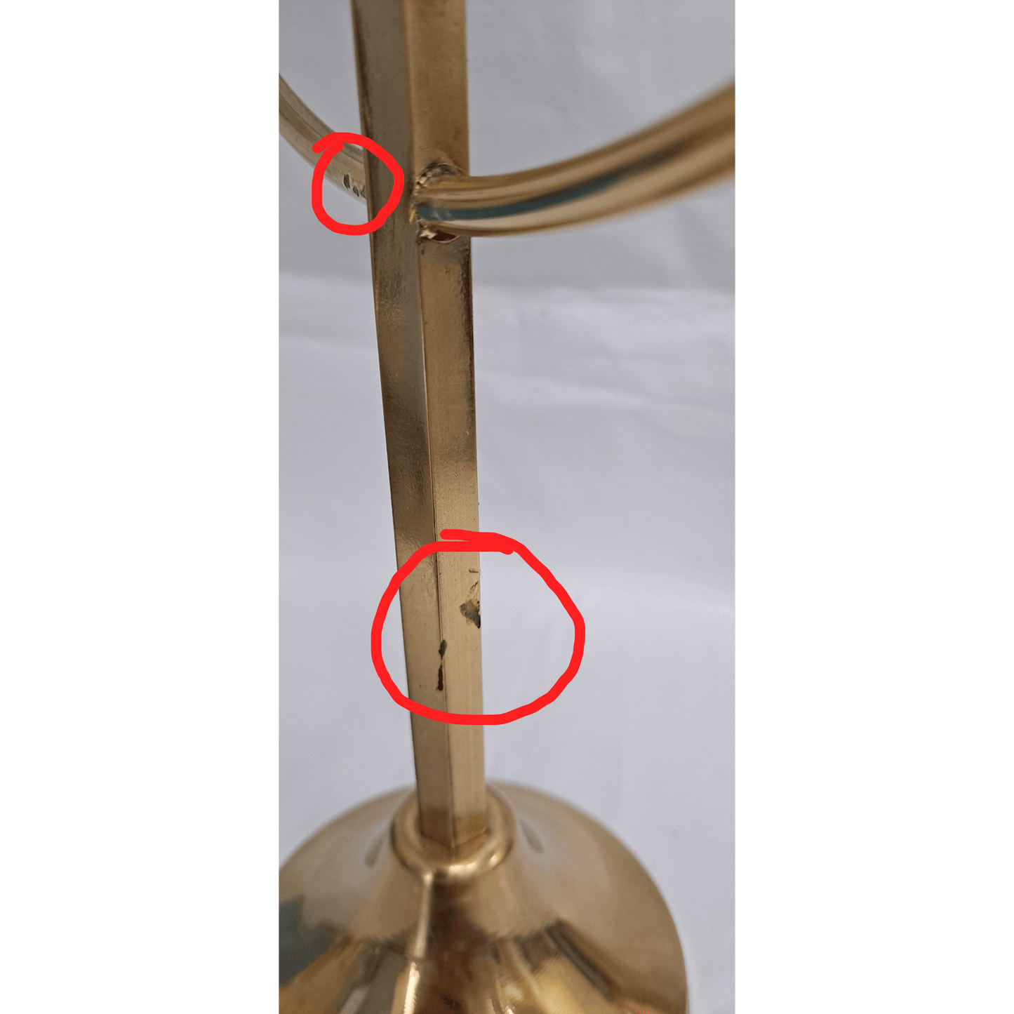 Classic Hanukkah Menorah - IMPERFECT