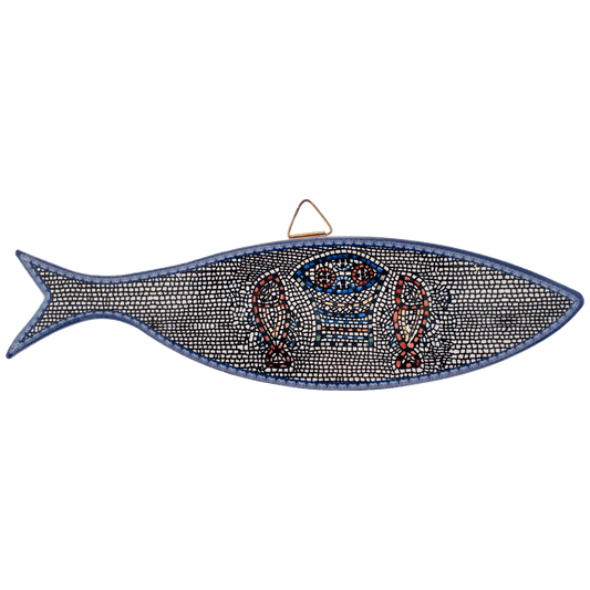Armenian Ceramic Fish Wall Hanging - Imperfect