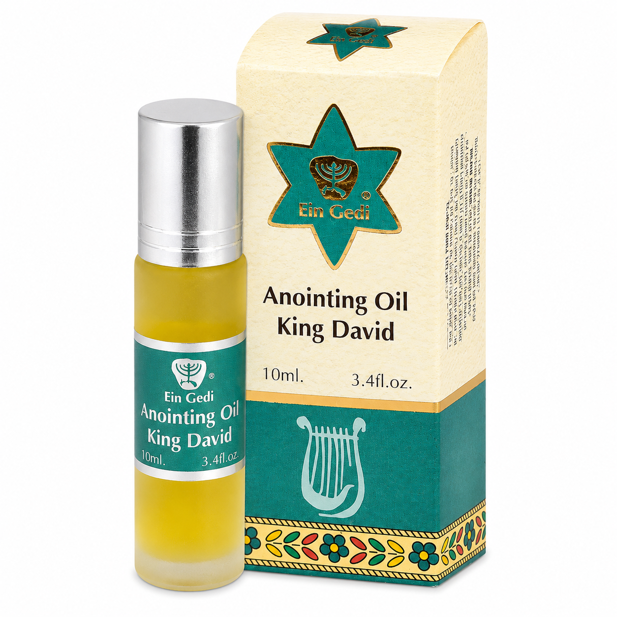 Ein Gedi King David anointing oil roll-on 10ml from Israel