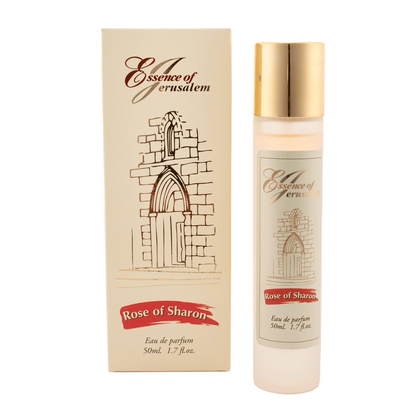 Rose of Sharon Perfume & Boteh Striped Scarf Set