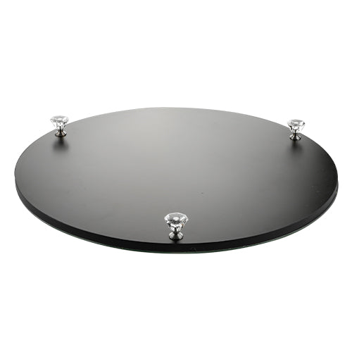 Glass Passover Seder Tray with 6 Bowls