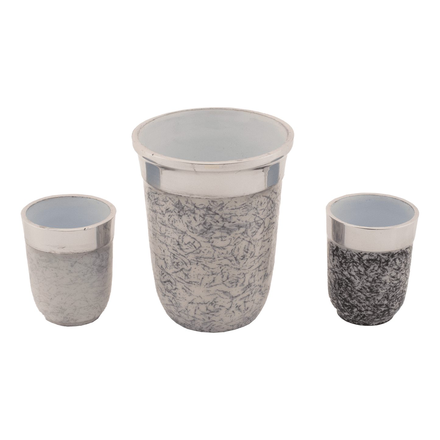 Enameled Kiddush cups