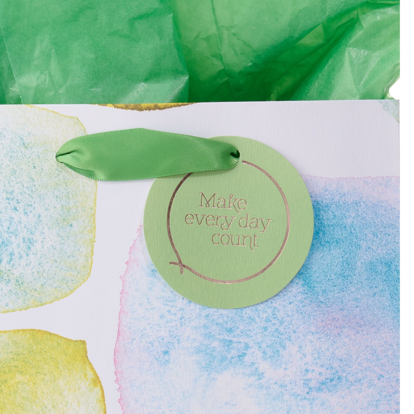 Smooth Sea Glass Make Every Day Count Medium Gift Bag