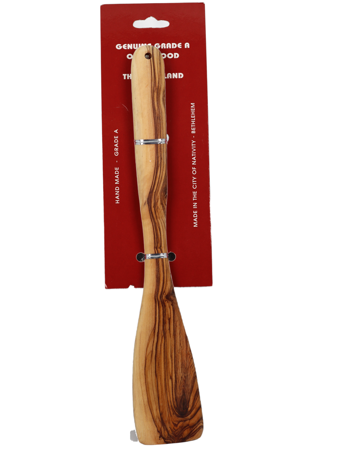 Olive Wood Curved Spatula