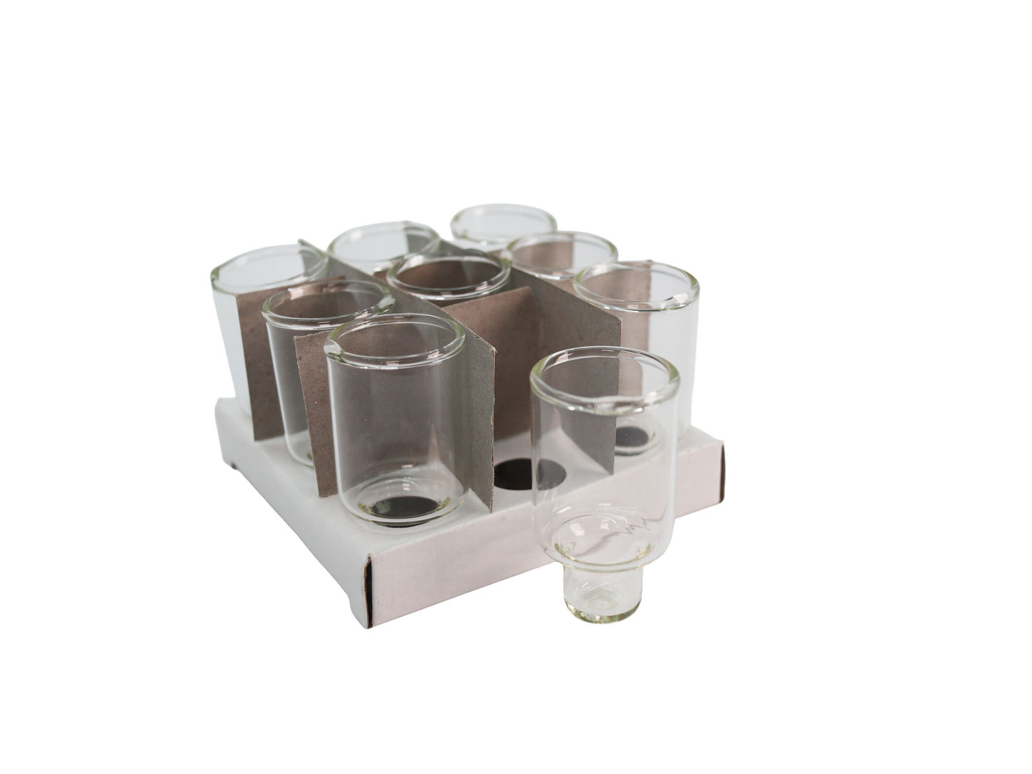 Oil Cups for Menorahs & Chanukiah (9 piece set; Medium Narrow)