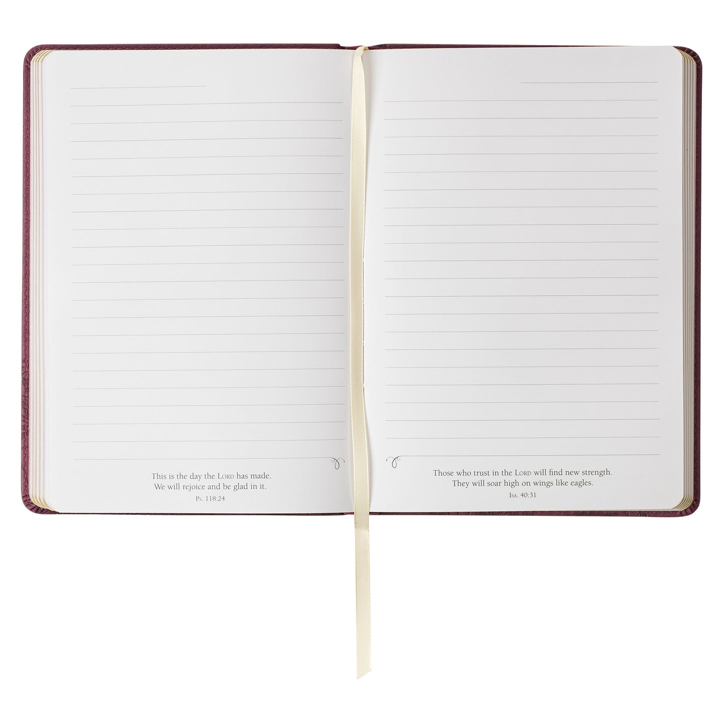 Walk by Faith Floral Berry Faux Leather Classic Journal - 2 Corinthians 5:7