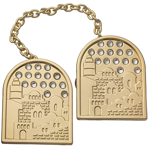 Jerusalem Design Tallit Prayer Shawl Clips