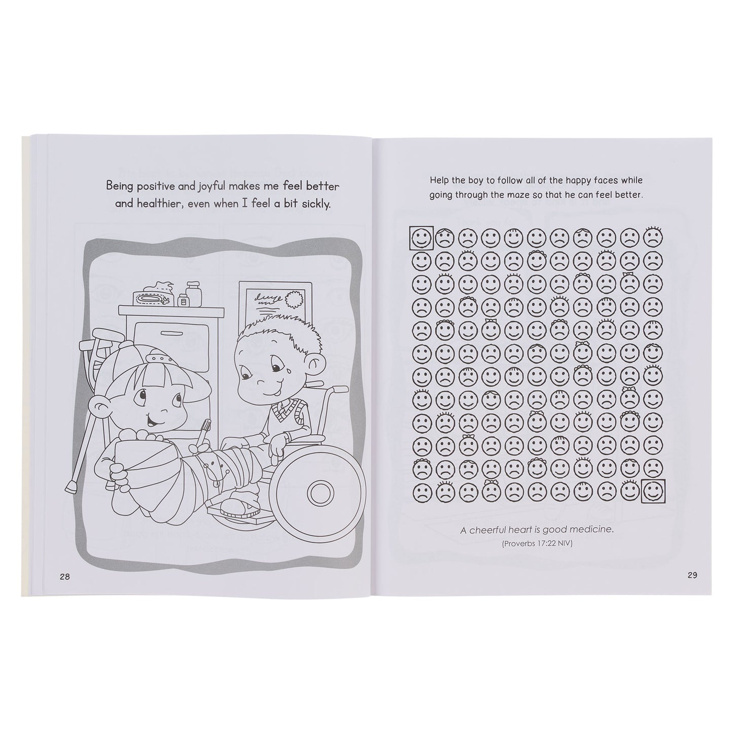 Wise Words for Little Hearts Coloring and Activity Book