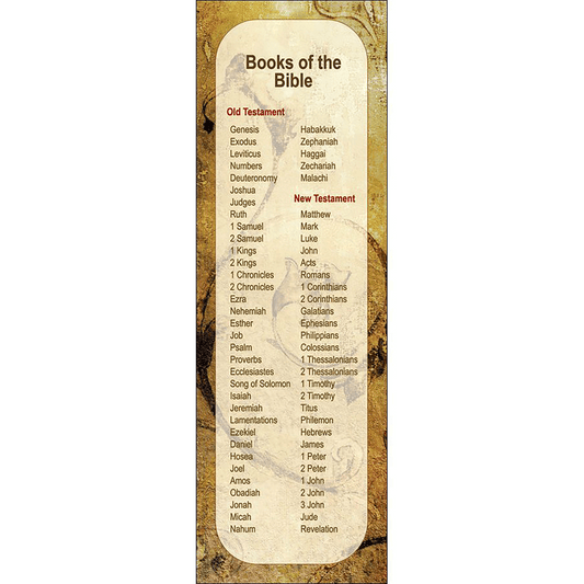Books of the Bible: Bookmark