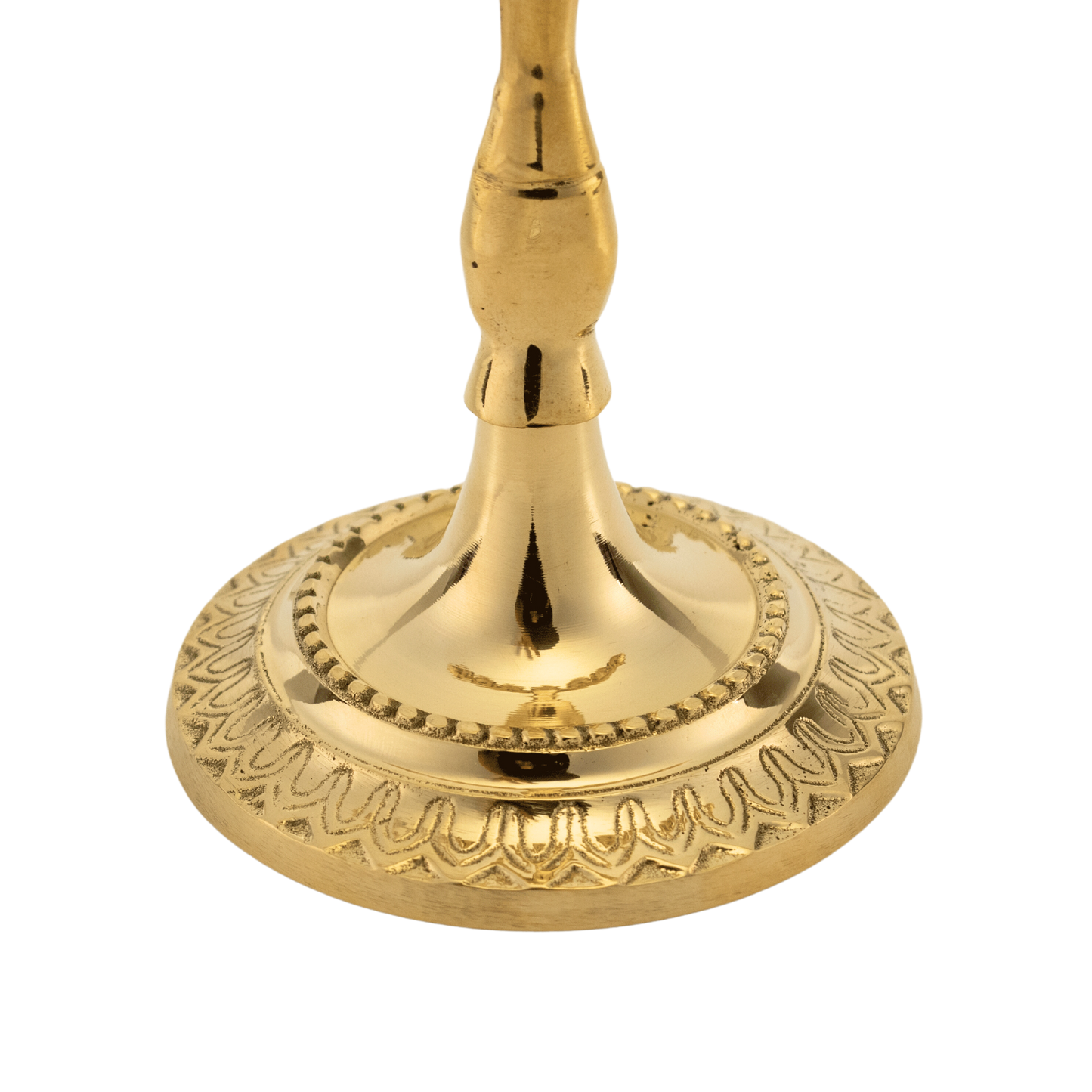 10.75" Brass Menorah