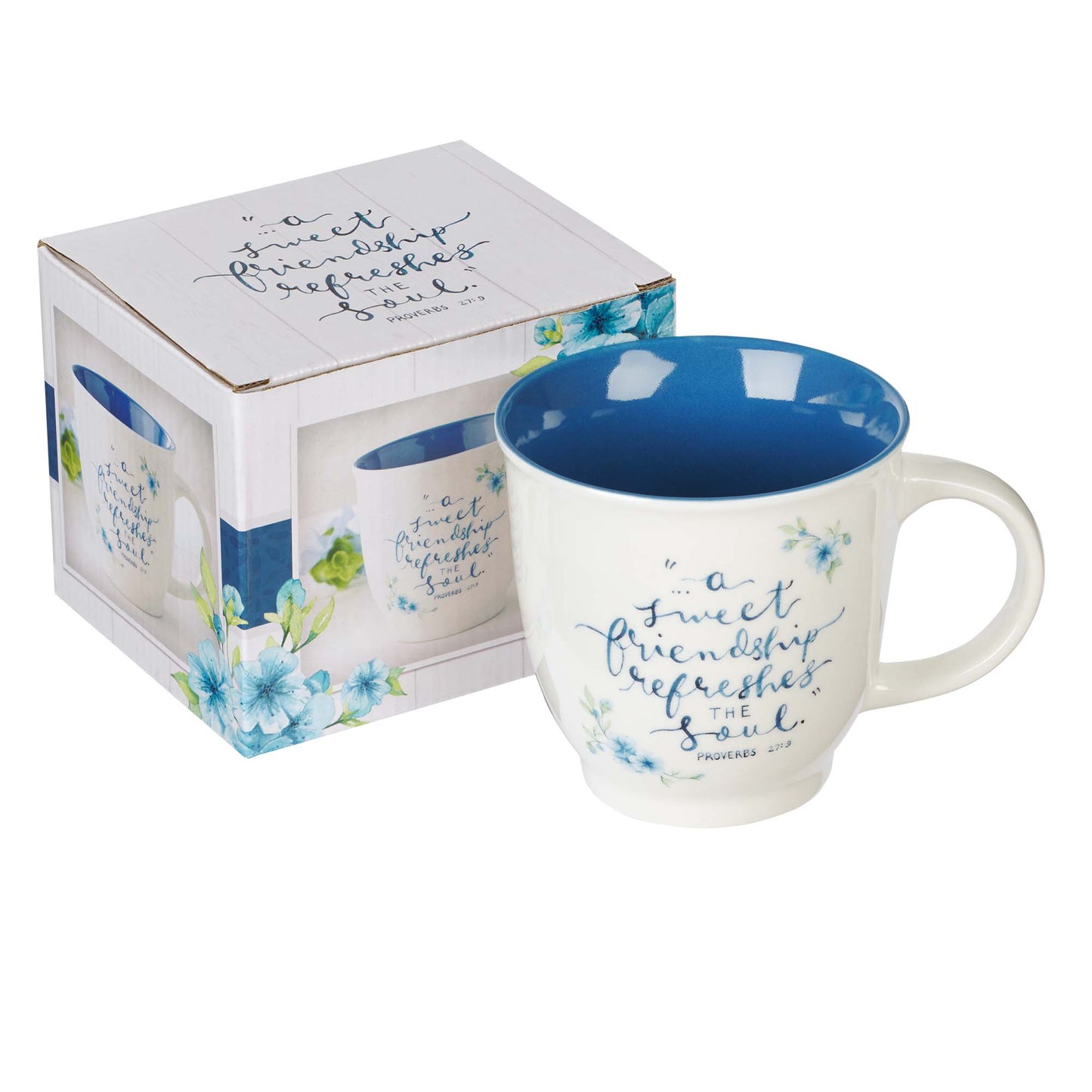 A Sweet Friendship Ceramic Coffee Mug - Proverbs 27:9