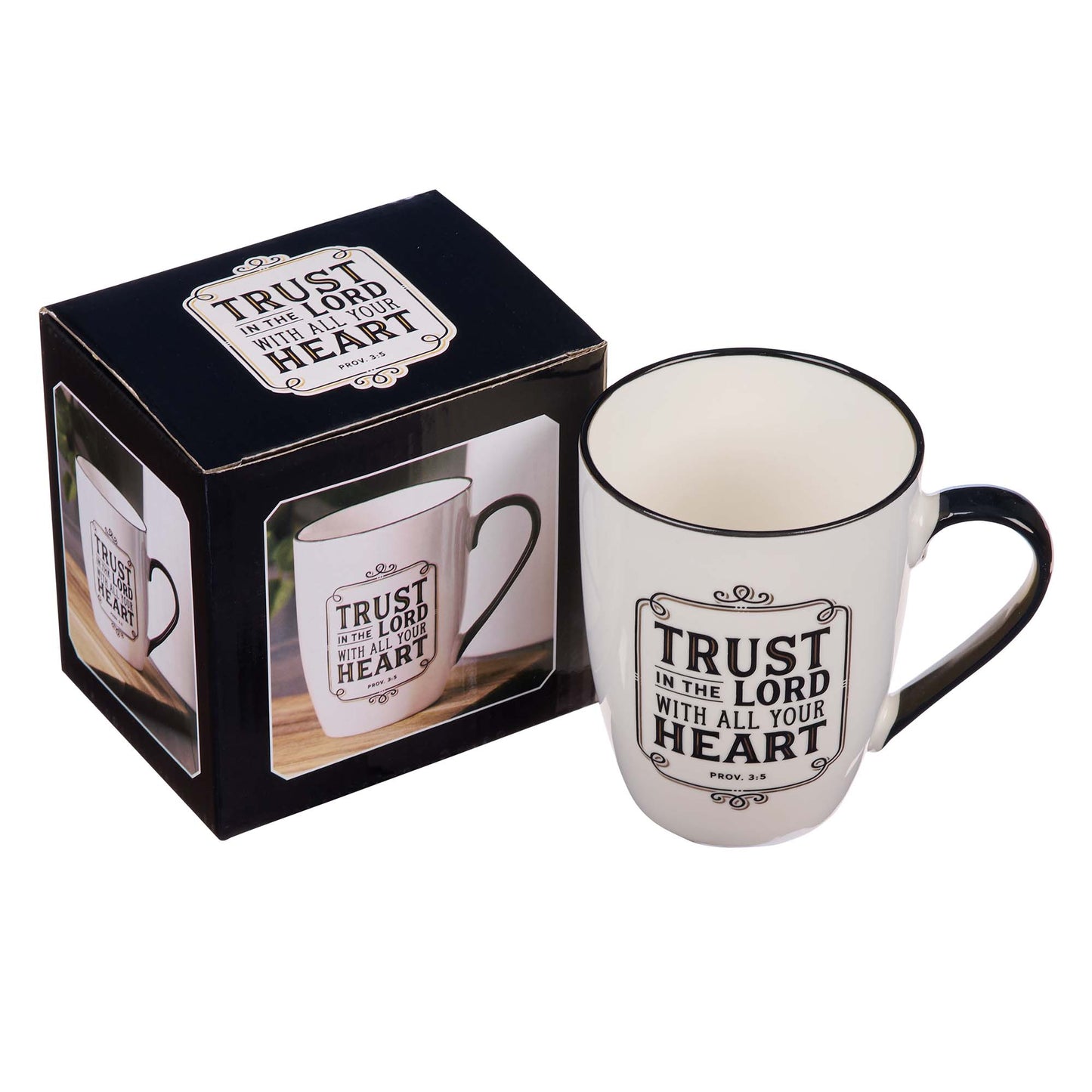 Trust in the LORD Ceramic Mug – Proverbs 3:5