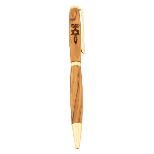 Olive Wood Grafted-In Pen