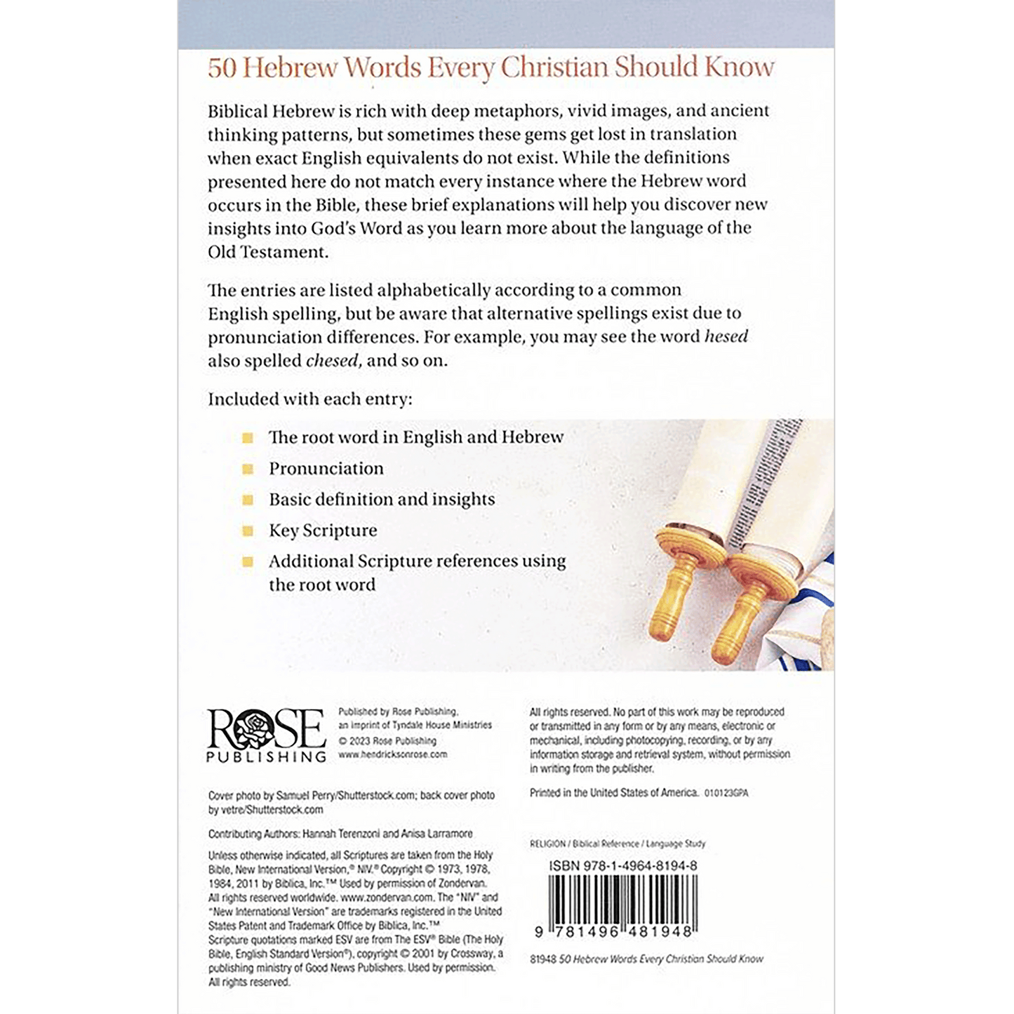 50 Hebrew Words Every Christian Should Know