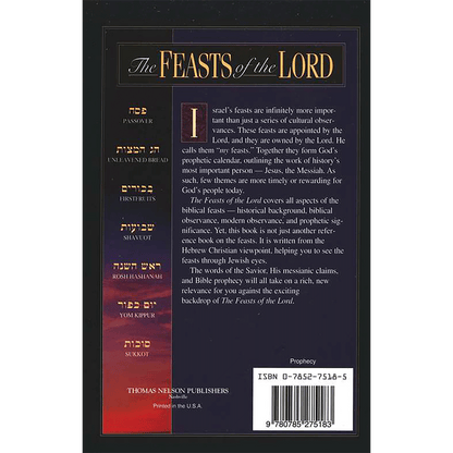 Feasts of the Lord: God's Prophetic Calendar