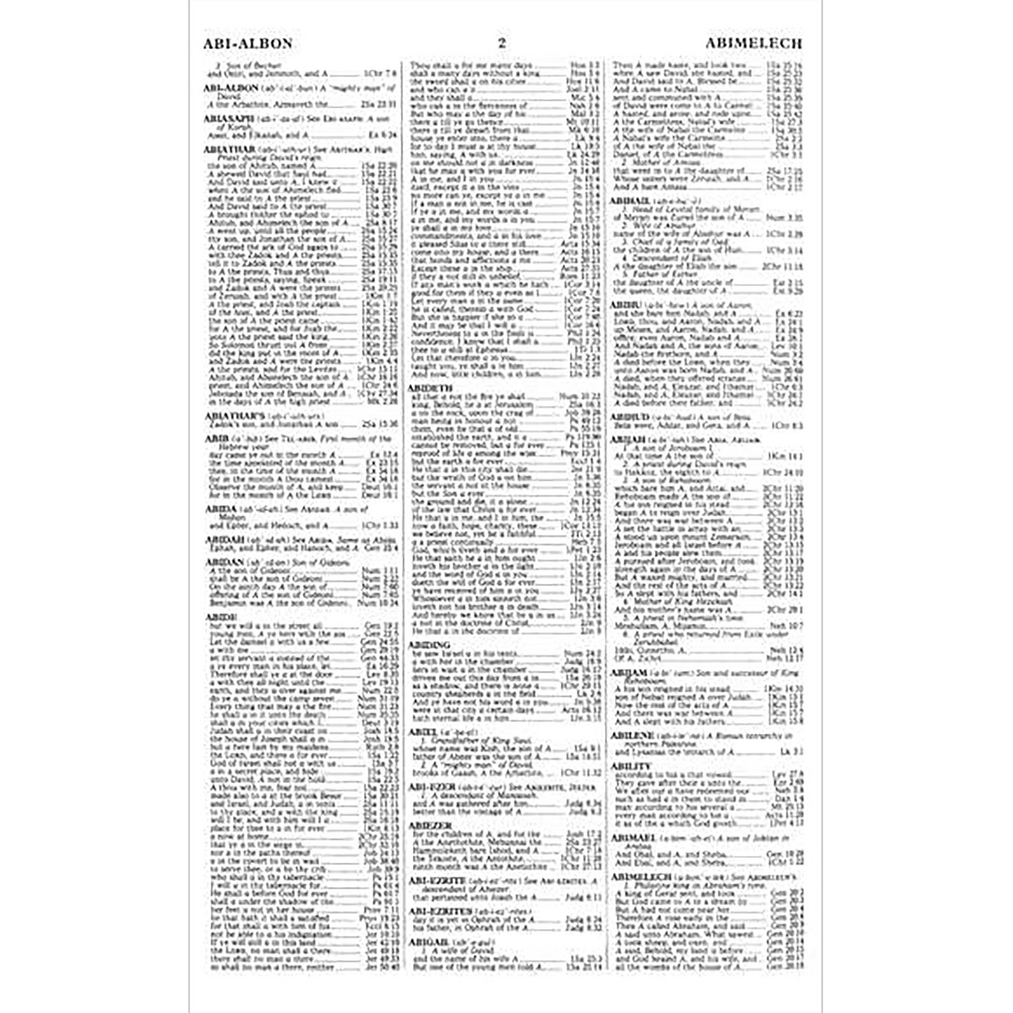 Strong's Compact Bible Concordance