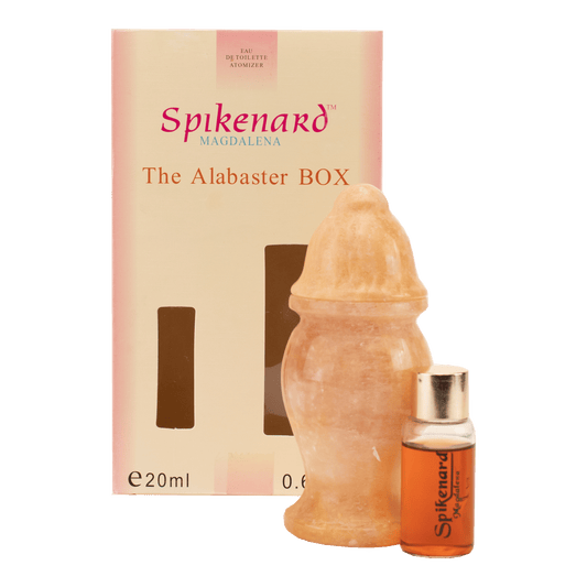 Spikenard Magdalena Perfume With Alabaster Jar