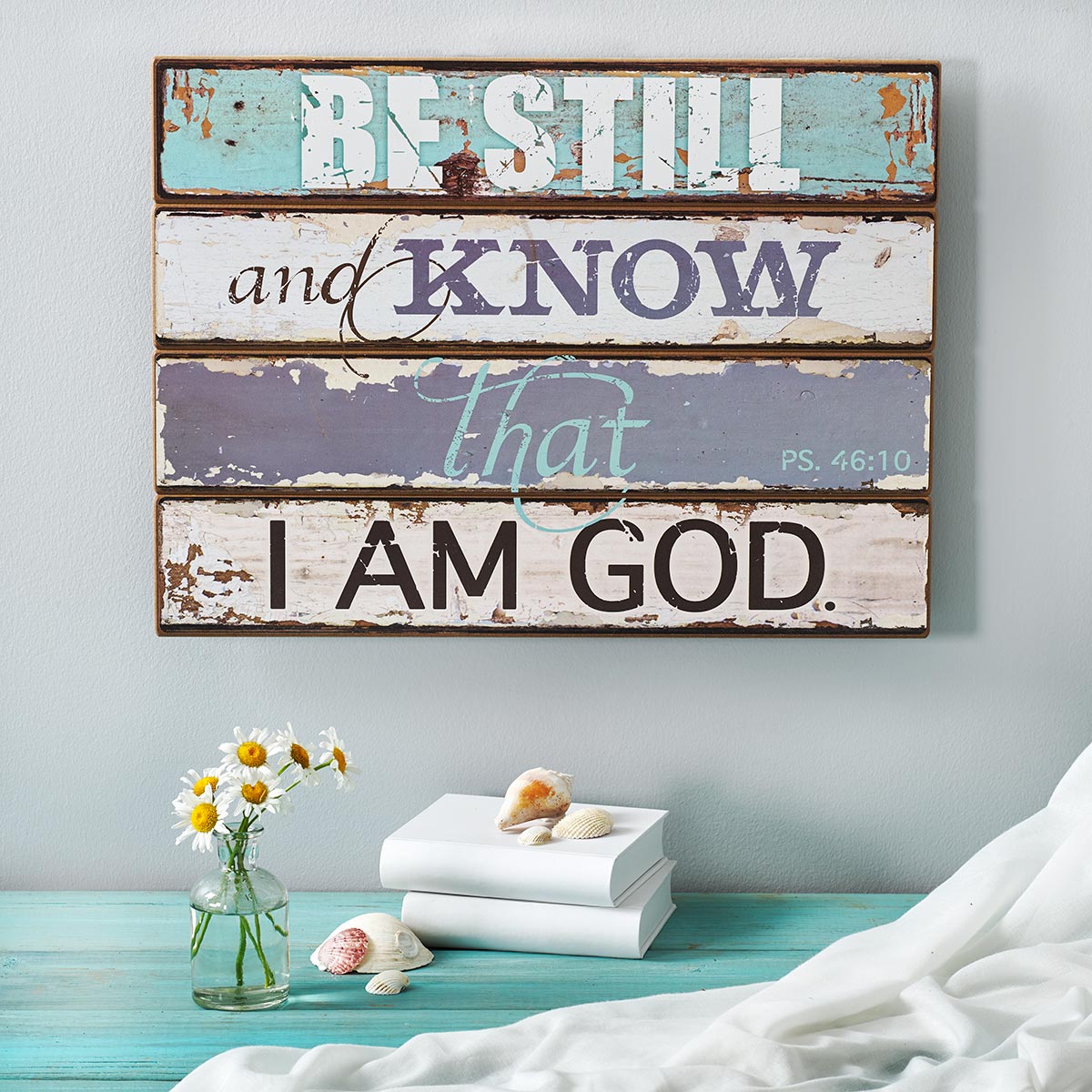 Be Still Wall Plaque - Psalm 46:10