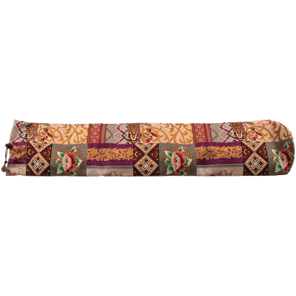 36 Inch Shofar Bag with Floral Patchwork design
