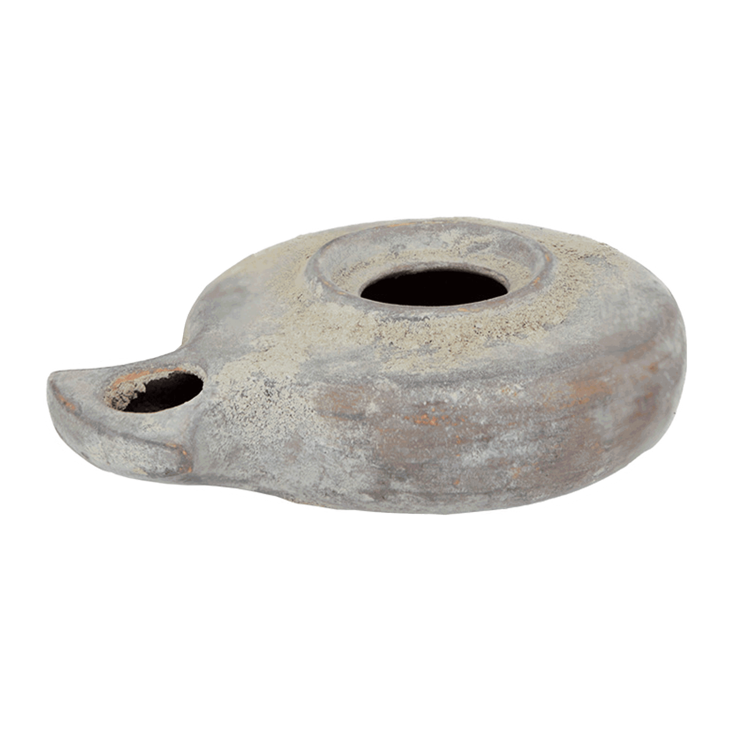 The Wise Virgins Clay Lamp – Second Temple Period Replica with Galilee Oil
