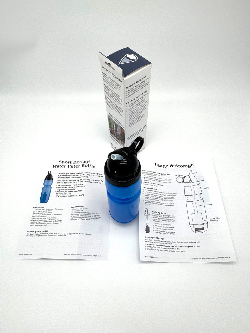 Sport Berkey Water Filter Bottle - 22 oz.