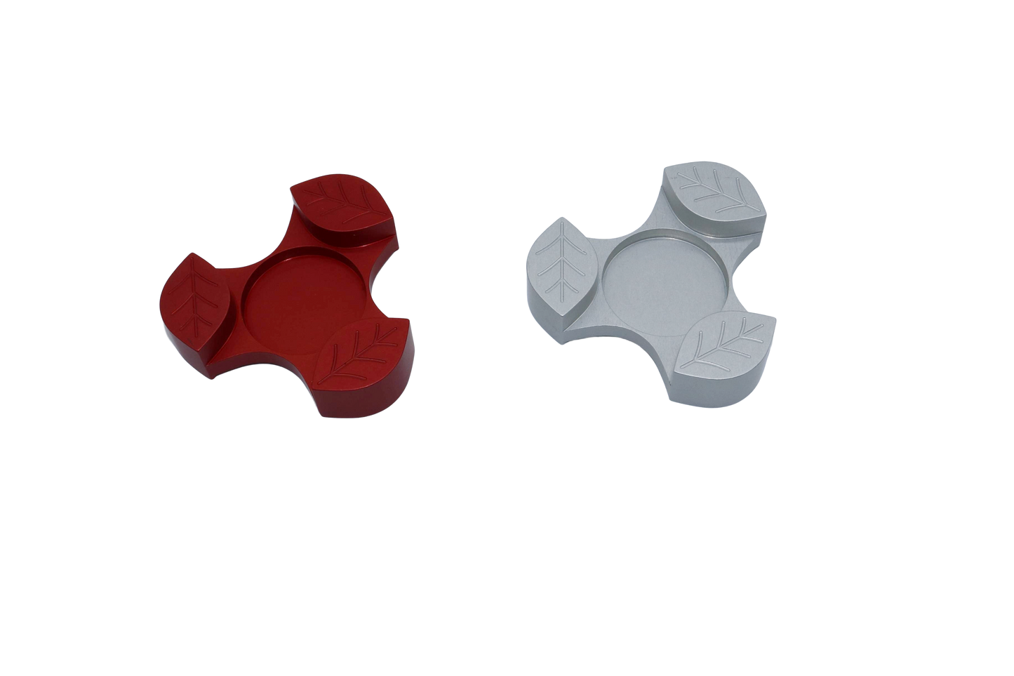 Aluminum Leaves Travel Candle Holders (Various Colors)