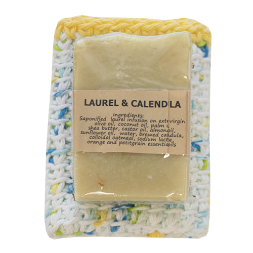 Incense of Galilee Laurel & Calendula Soap Set