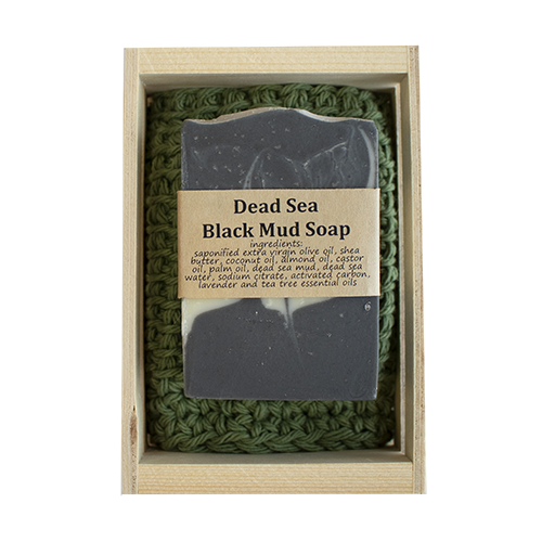 Dead Sea Black Mud Soap Set B