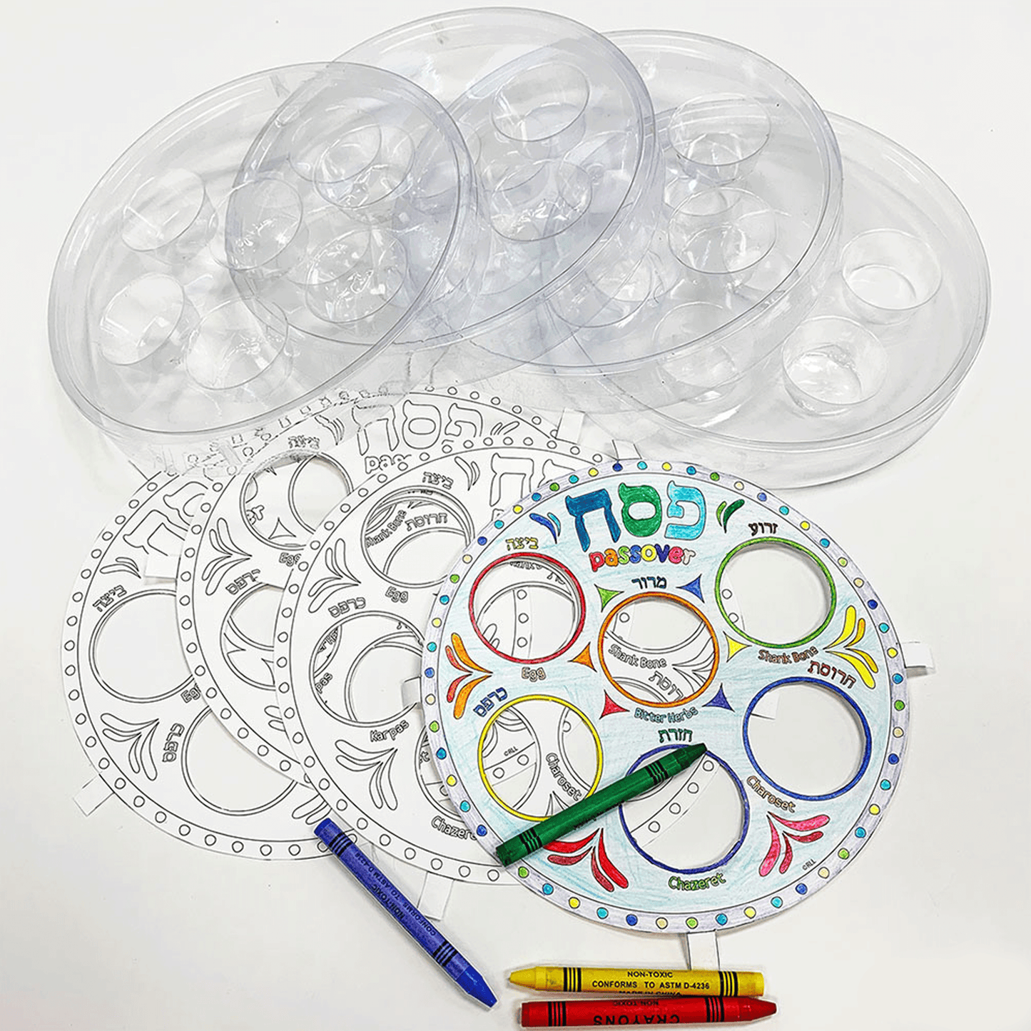 Decorate Your Own Seder Plate