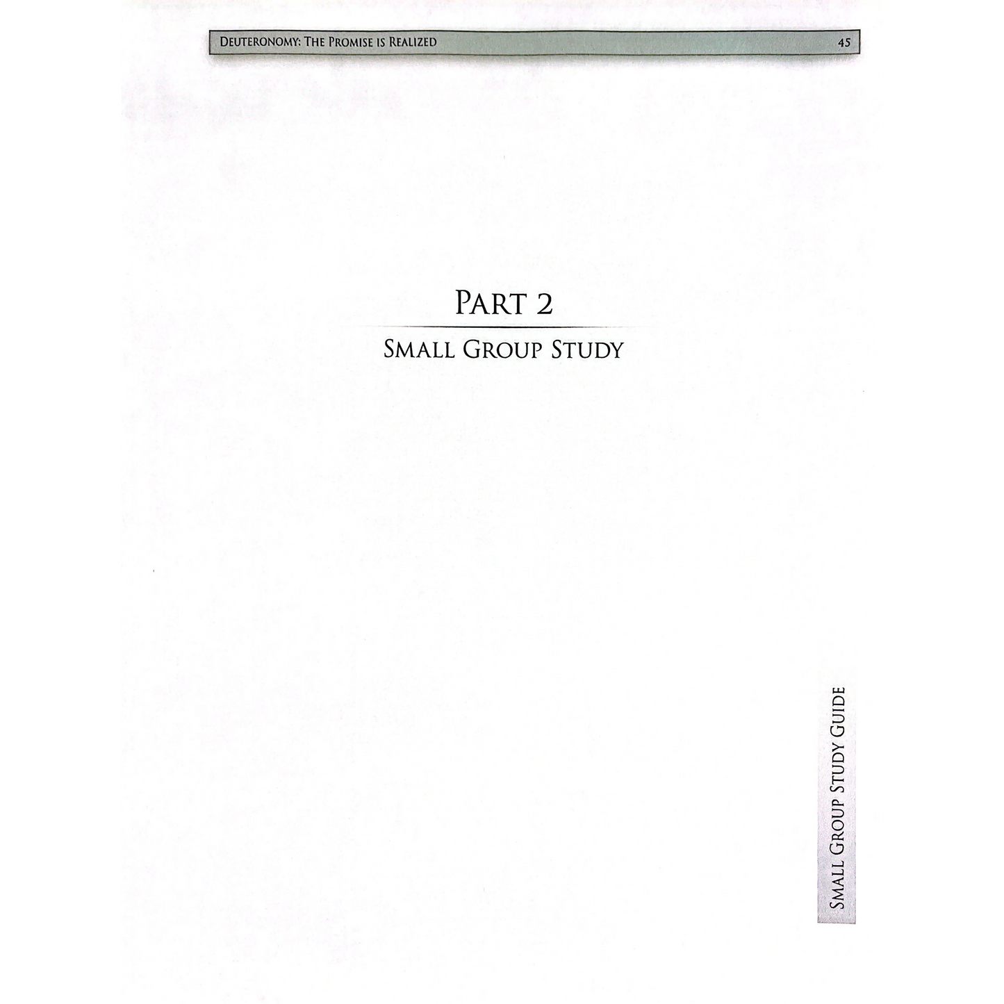 Deuteronomy Adult Study Guide (iPad, Epub)