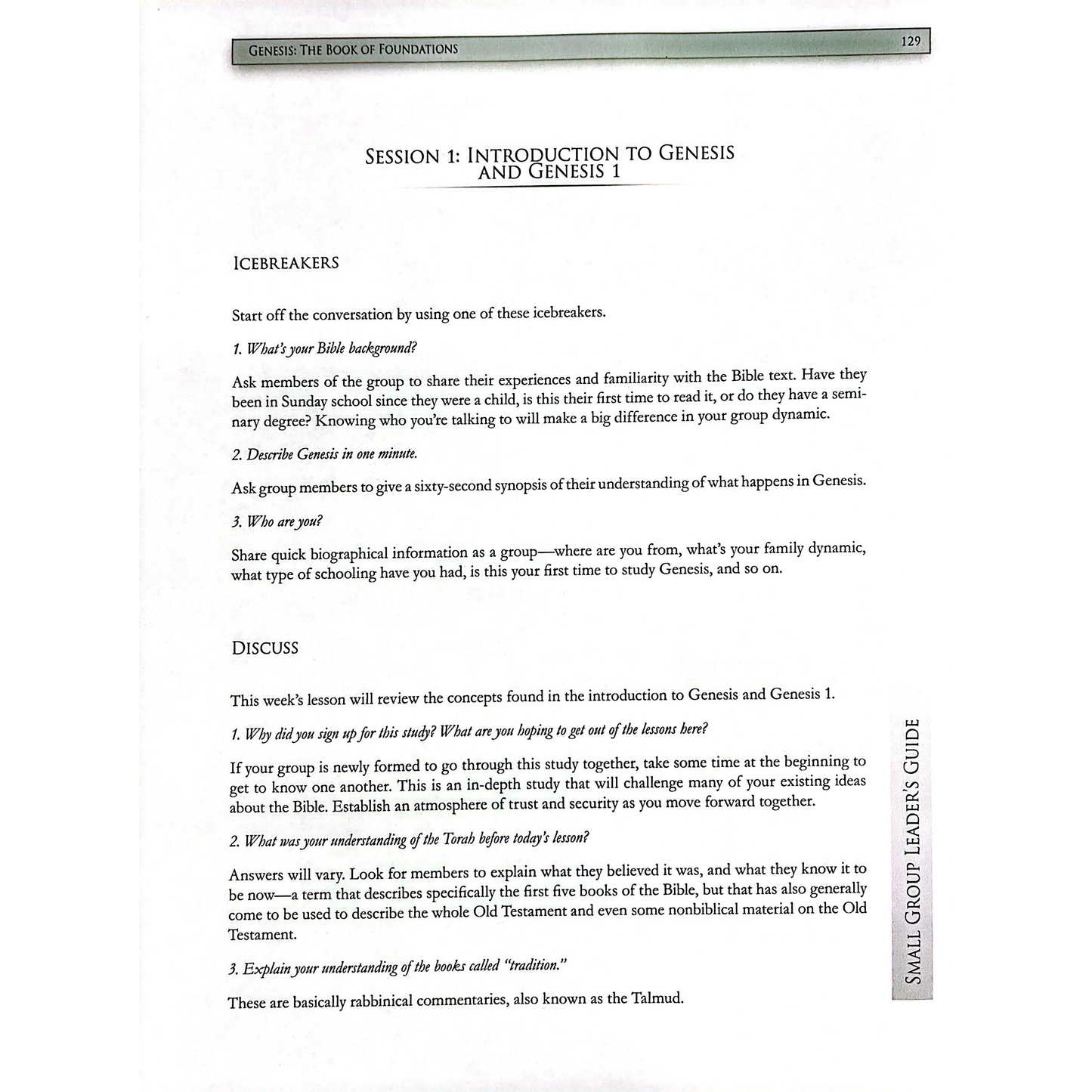 Genesis Adult Study Guide (iPad, Epub)