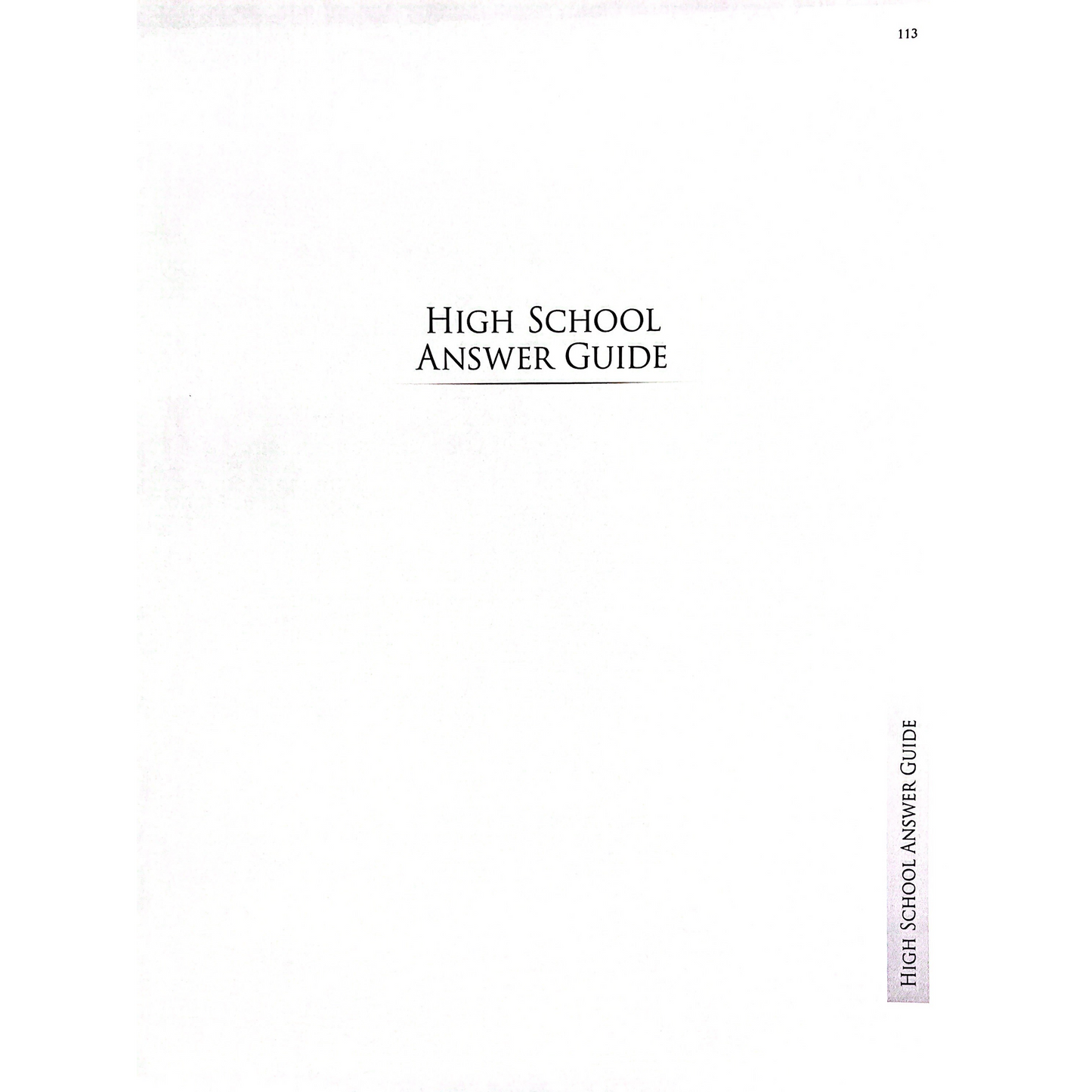 Genesis Homeschool Teacher's Guide (Printed Version)