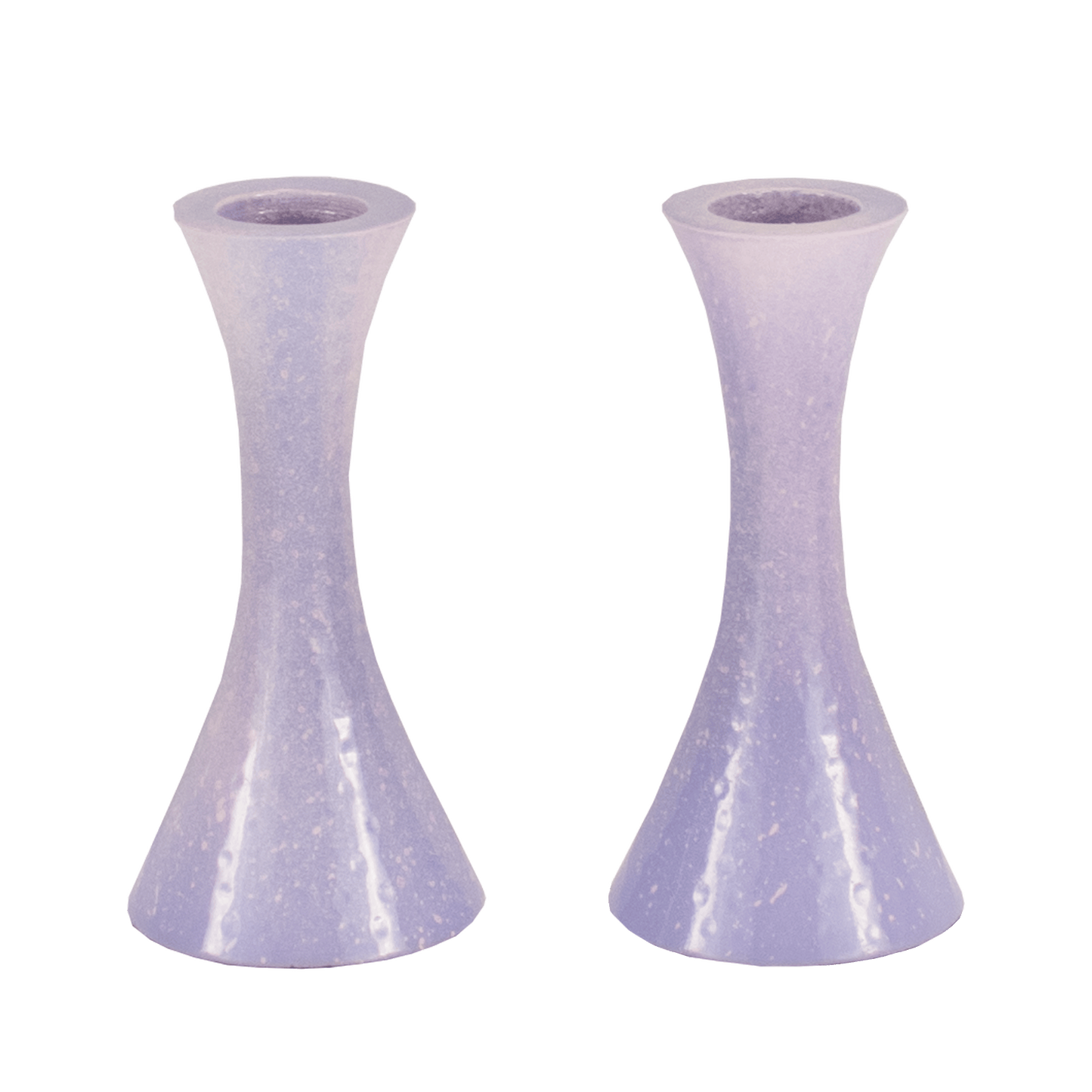 Tato Studio Hand Painted Candlesticks - Purple