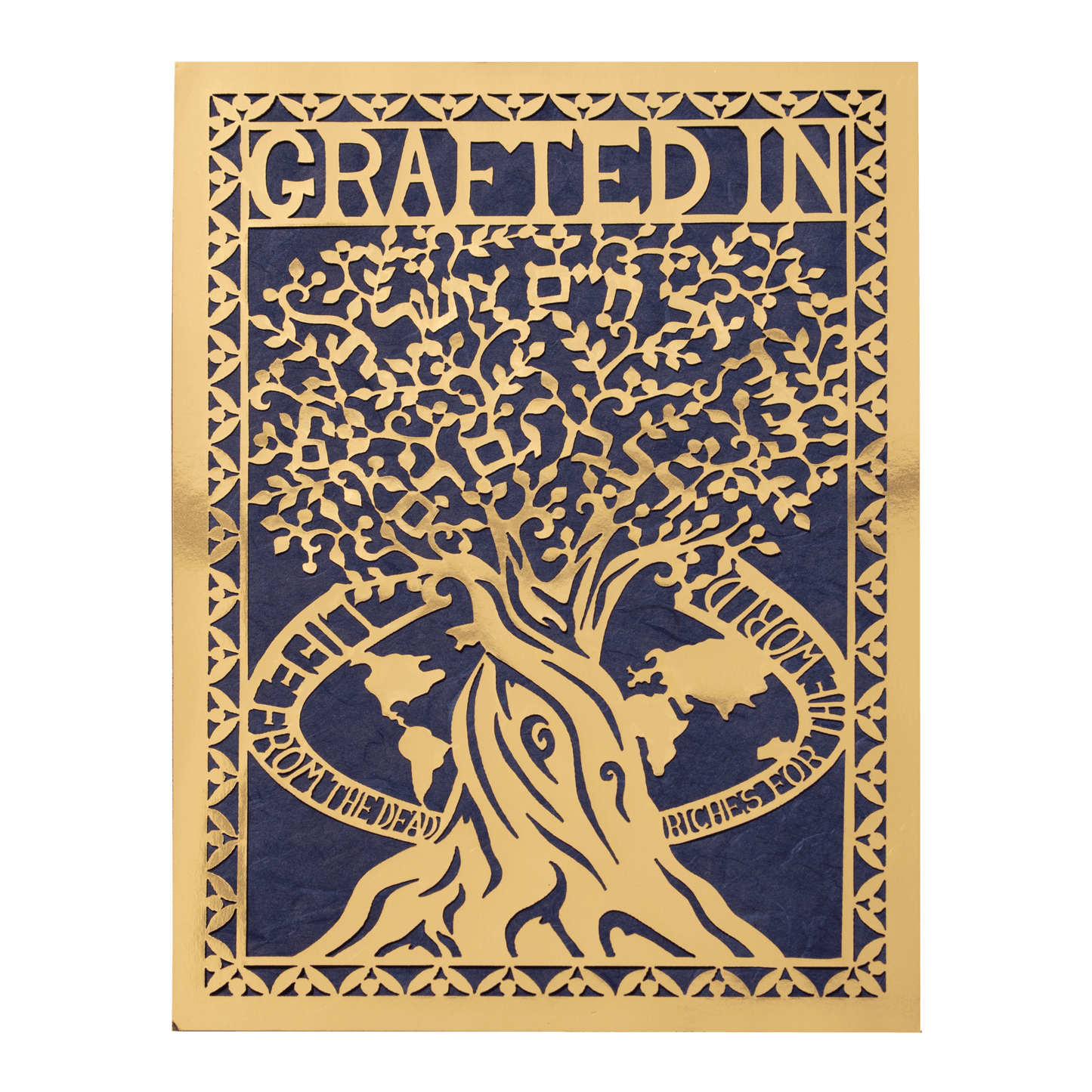 Grafted In Papercut Artwork