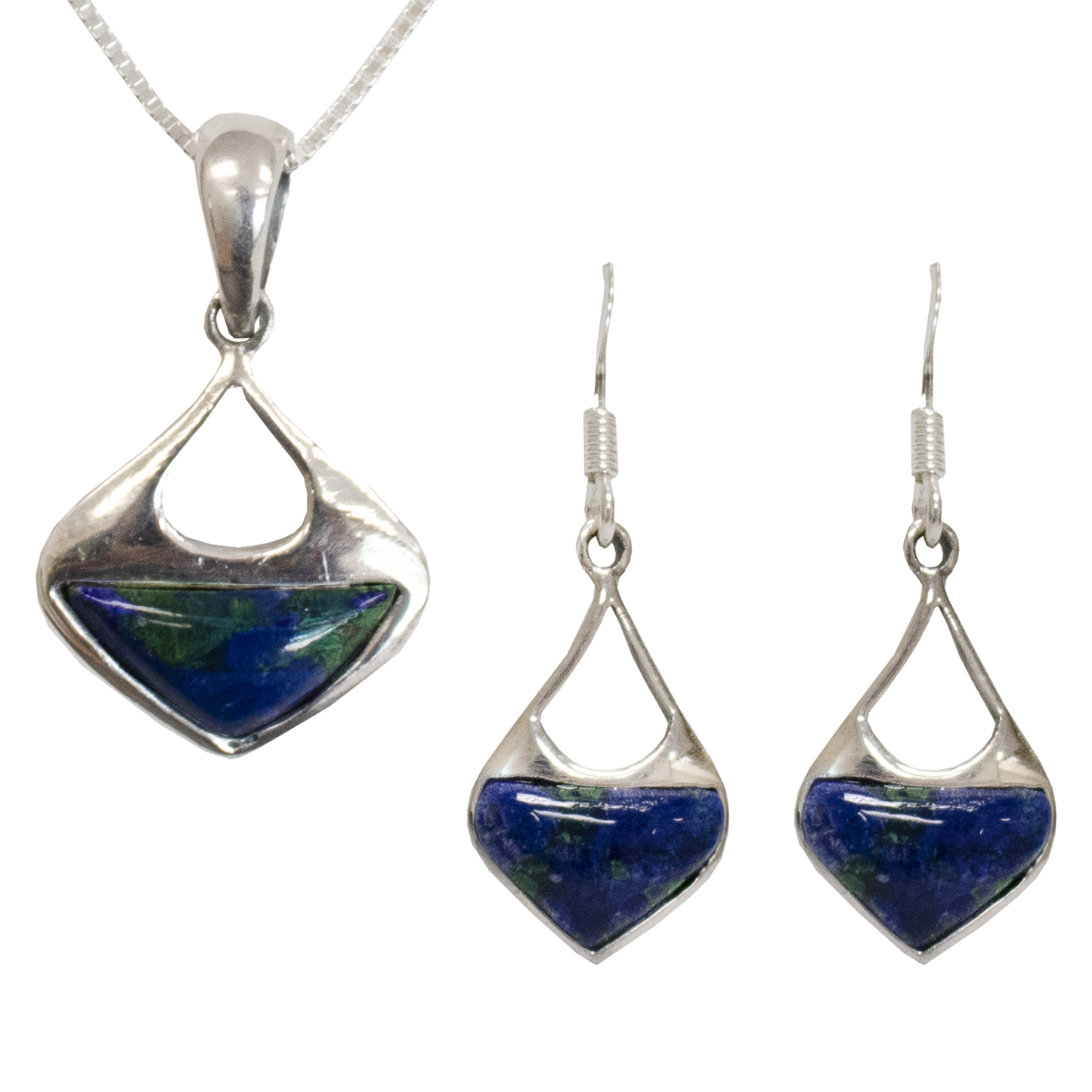 Eilat Stone Modern Teardrop Set