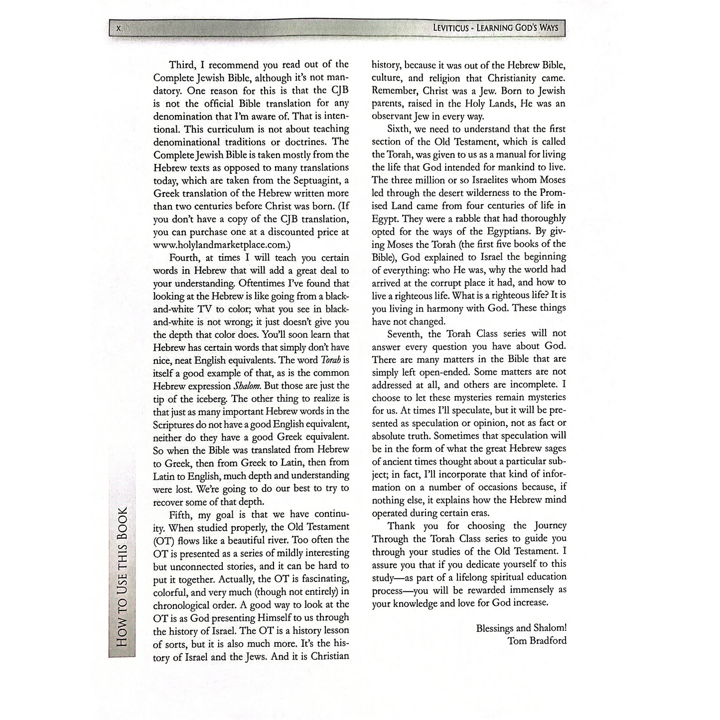 Leviticus Homeschool Textbook (iPad, Epub)