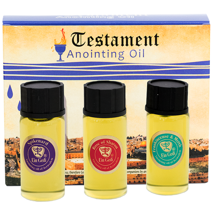Testament Messiah Anointing Oil Set