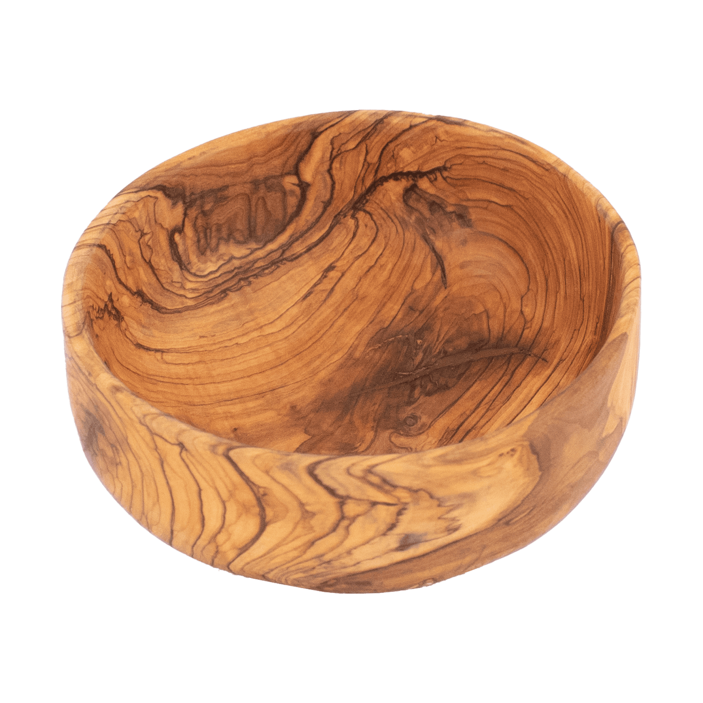 Olive Wood Flat Bowl - Various Sizes