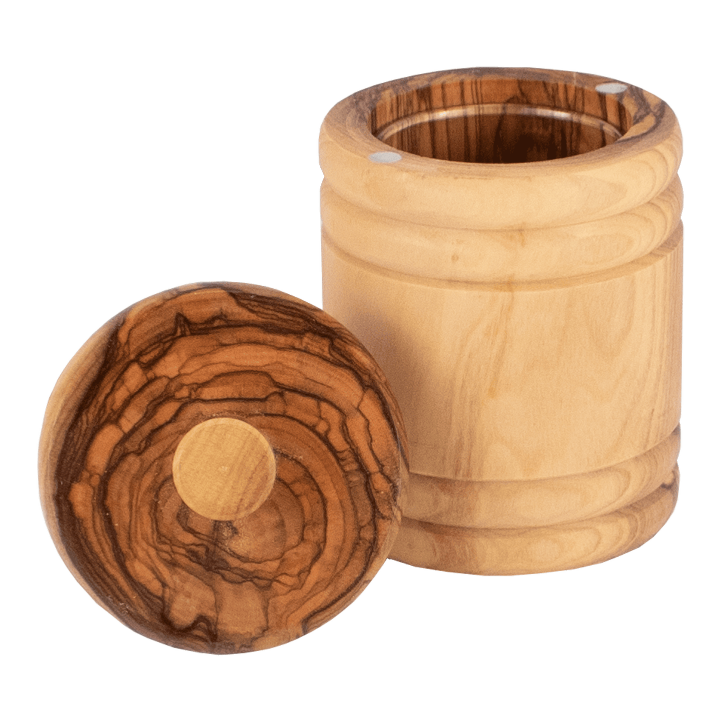 Olive Wood Honey Pot