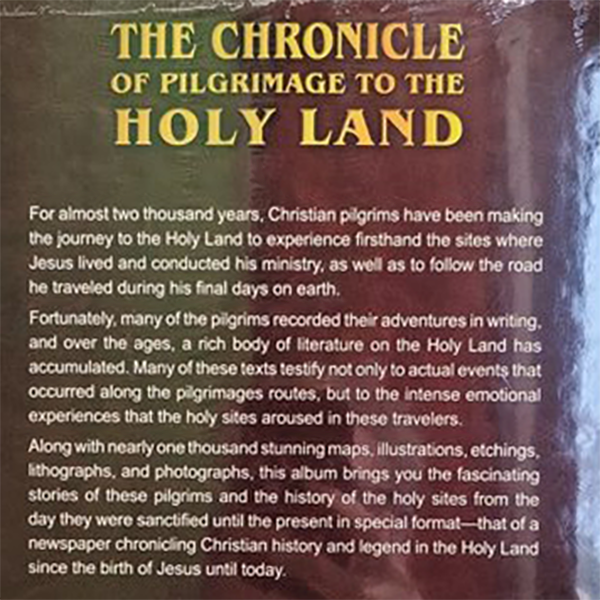 The Chronicle of Pilgrimage to the Holy Land