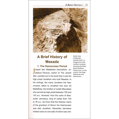 Masada - An Epic Story - Field Guide from Carta
