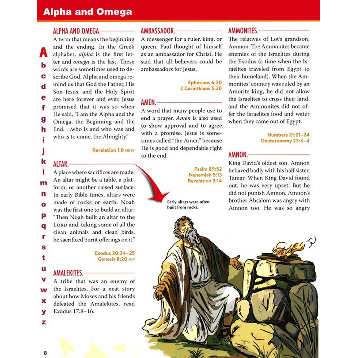 Kids' Illustrated 1-Minute Bible Guide: 1,000 People, Places, Things & Ideas